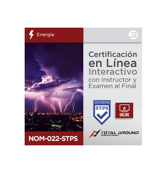 TOTAL GROUND EXPERTTGNOM022 EXPERT-TG-NOM022 Certificación Virtual NOM-022-STPS Total