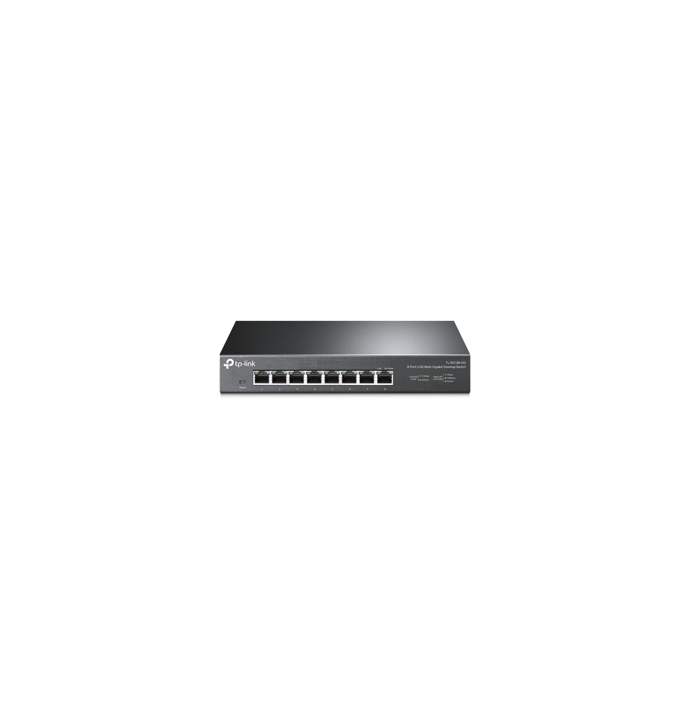 TP-LINK TLSG108M2 TL-SG108-M2 Switch Gigabit no administrable de 8 puertos 100 Mbps/