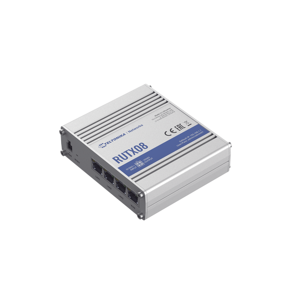 Teltonika RUTX08 RUTX08 Router Industrial VPN 3 Puertos 10/100/1000 Gigabit