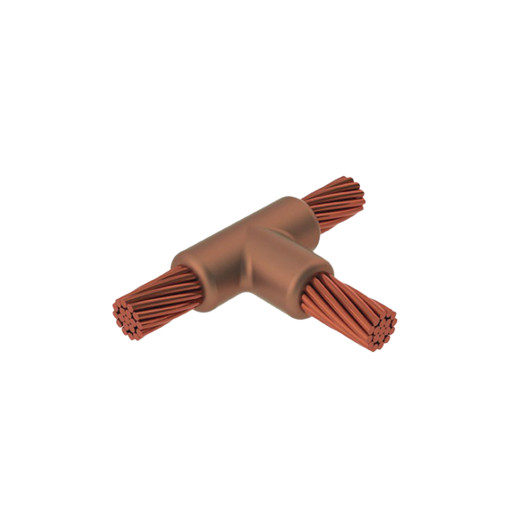 TOTAL GROUND TGMCCT2020 TGM-CCT-2/0-2/0 Molde para Soldadura Exotérmica tipo T para c