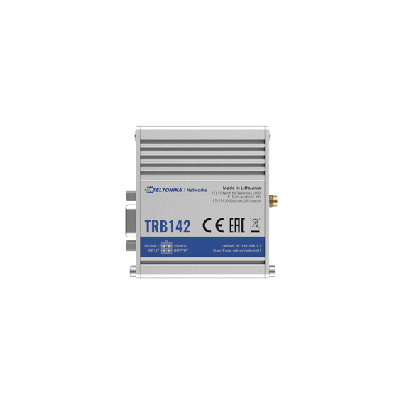 Teltonika TRB142 TRB142 Gateway Industrial LTE 4G a Puerto Serial RS232