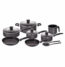 TEFAL A730SA75 A730SA75 Batería Family Cook en Negro de 13 Piezas