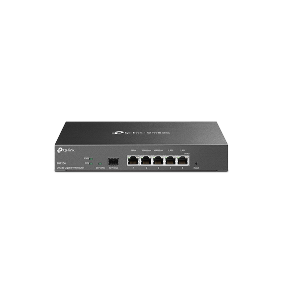TP-LINK ER7206 ER7206 Router Omada VPN / SDN Multi-WAN Gigabit / 1 Puerto WAN SFP Gig