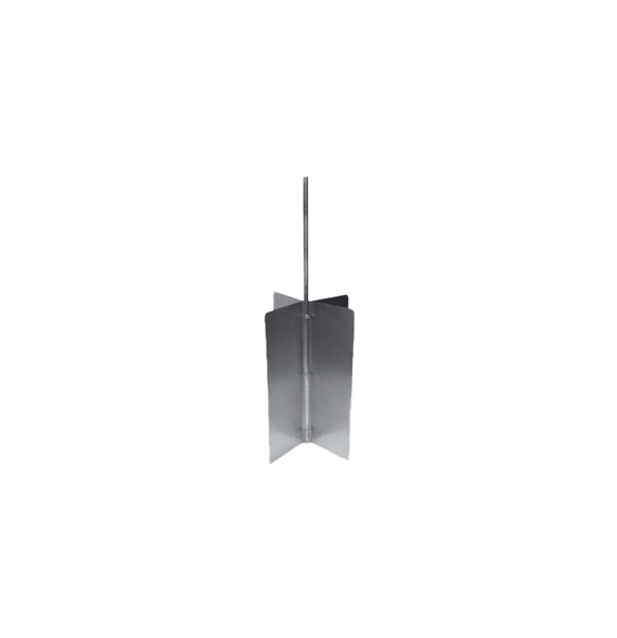 TOTAL GROUND TGTRHTINOX TGTRHTINOX Electrodo Convencional Tipo Rehilete en Acero Inox