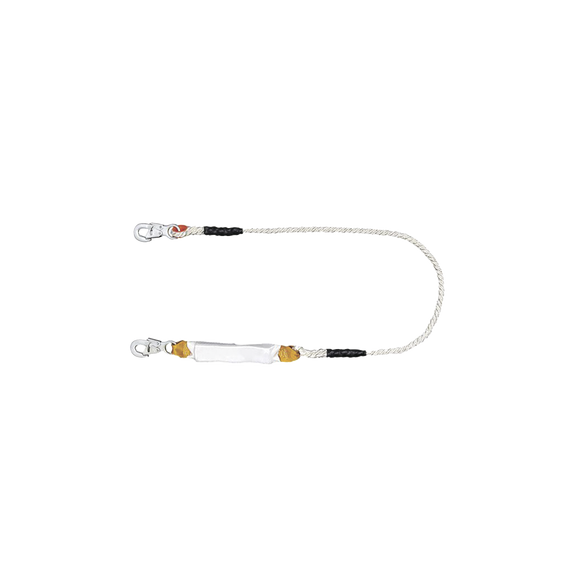 TULMEX 543015D 5430-15-D Amortiguador con Cable de Protección de Nylon y 2 Ganchos de