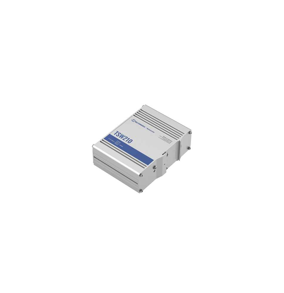 Teltonika TSW210 TSW210 Switch Industrial No-Administrable 8 puertos Gigabit 2 SFP 1G