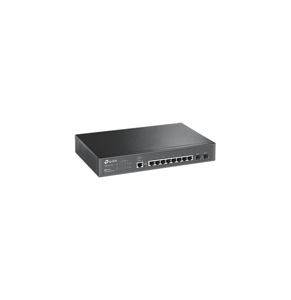 TP-LINK T2500G10TS T2500G-10TS Switch JetStream Gigabit administrable Capa 2 8 puerto