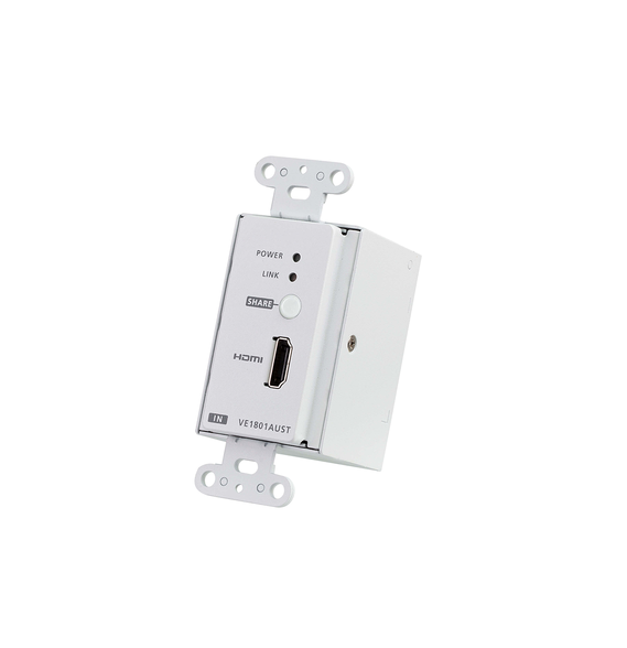 ATEN VE1801AUST VE1801AUST Transmisor HDMI HDBaseT-Lite con placa de pared estadounid