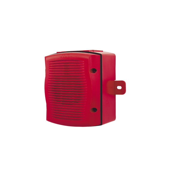 SYSTEM SENSOR SPRK SP-RK Bocina para Exterior Montaje en Pared Color Rojo