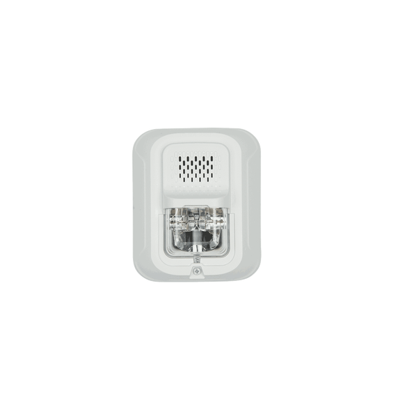 SYSTEM SENSOR P2WLP P2W-LP Sirena con Lámpara Estroboscópica a 2 Hilos Montaje en Par