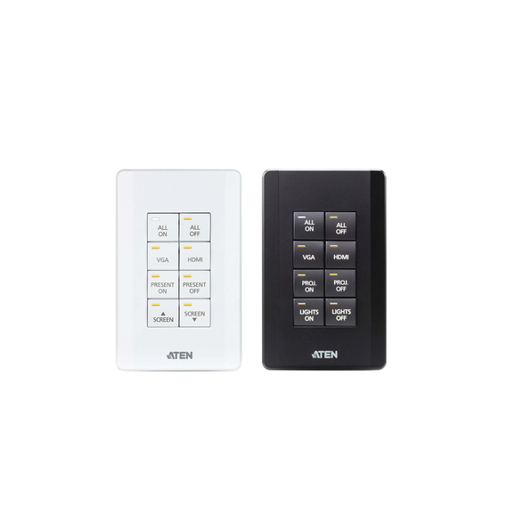 ATEN VK108US VK108US Sistema de control ATEN - Teclado de 8 botones (EE. UU. 1GANG)