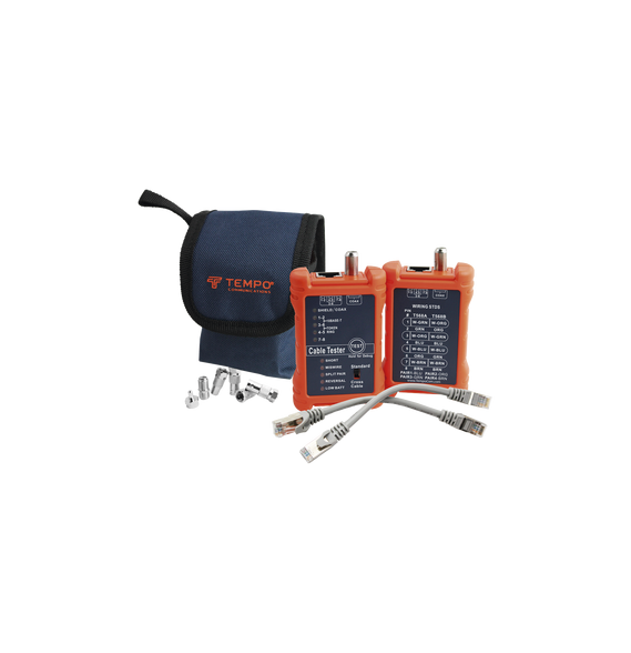TEMPO PA1594 PA1594 Tester Profesional para mapeo de cables de red/coaxiales