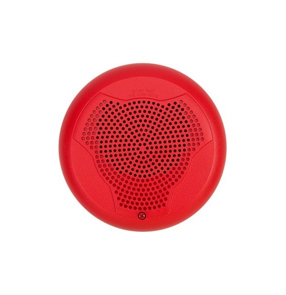 SYSTEM SENSOR SPCR SPC-R Bocina para Montaje en Techo Color Rojo