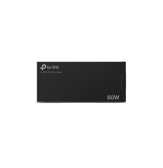 TP-LINK TLPOE170S TL-POE170S Inyector PoE++ (60W) / Gigabit 802.3 af/at/bt / 2 puerto