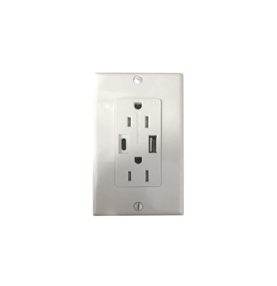 THORSMAN CONTACTHO CONTACTHO Contacto Dúplex con puertos USB Tipo A y C 15 A 100 - 24