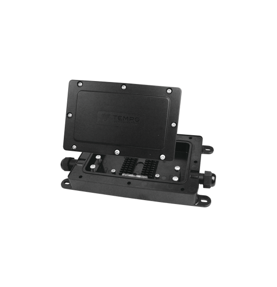 TEMPO DFE100 DFE100 Cierre de Empalme Interior/Exterior para 12 fusiones IP68 2 puert