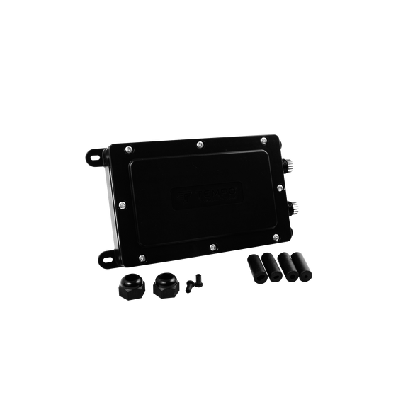 TEMPO DFE101 DFE101 Cierre de Empalme Interior/Exterior para 12 fusiones IP68 2 puert