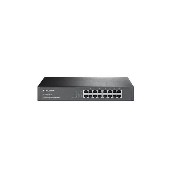 TP-LINK TLSF1016DS TL-SF1016DS Switch no administrable de 16 puertos 10/100 Mbps de e