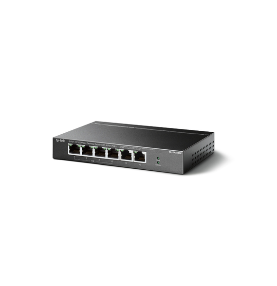 TP-LINK TLSF1006P TLSF1006P Switch PoE no Administrable de escritorio / 6 puertos 10/