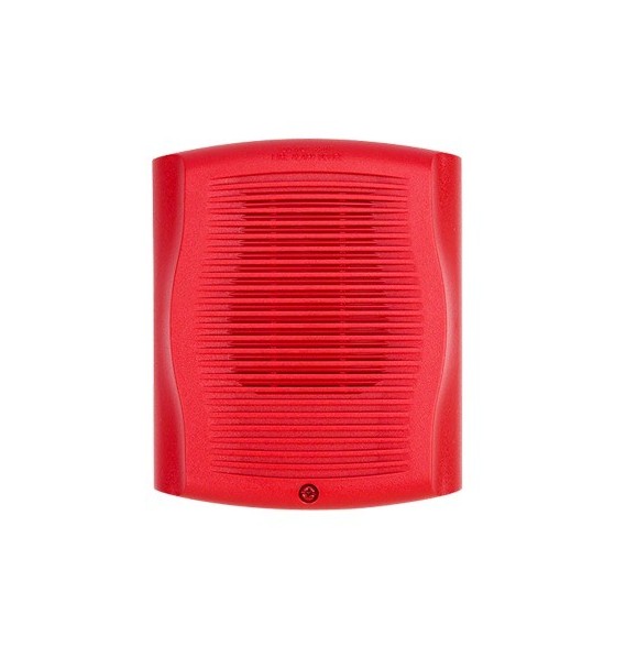 SYSTEM SENSOR SPR SP-R Bocina para Montaje en Pared Color Rojo