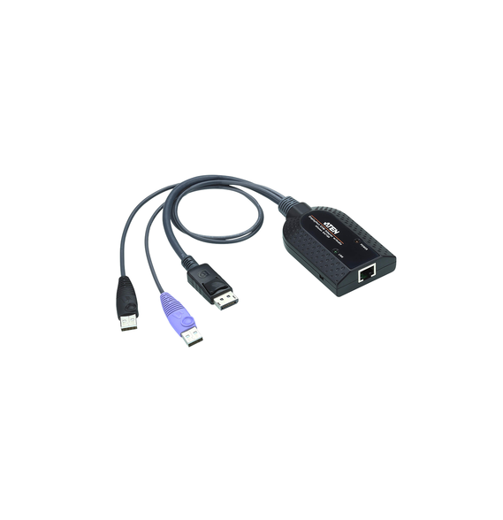 ATEN KA7189 KA7189 Cable Adaptador KVM de Medios Virtuales | USB DisplayPort | Compat