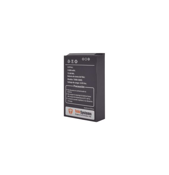 Telo Systems TSRB3600 TSRB-3600 Batería de Li-Ion Para Radios TE580PLUS Telo Systems