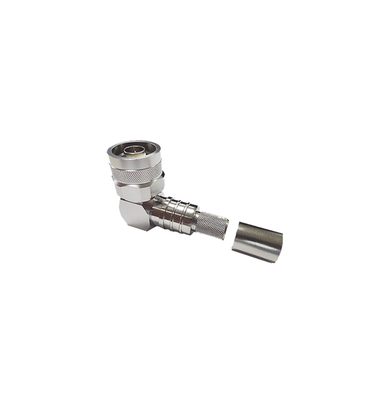 Times Microwave EZ400NMHRAX EZ-400-NMH-RA-X Conector N Macho Angulo Recto Plegable He
