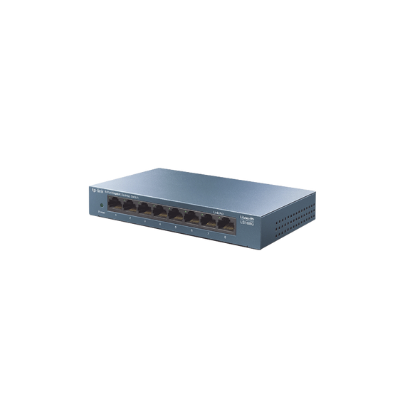 TP-LINK LS108G LS108G Switch de escritorio Gigabit de 8 puertos 10/100/1000Mbps carca
