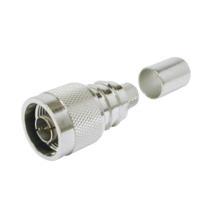 TANE EZ400NM75 EZ-400-NM-75 Conector N Macho Plegable con Pin Cautivo para cable LMR