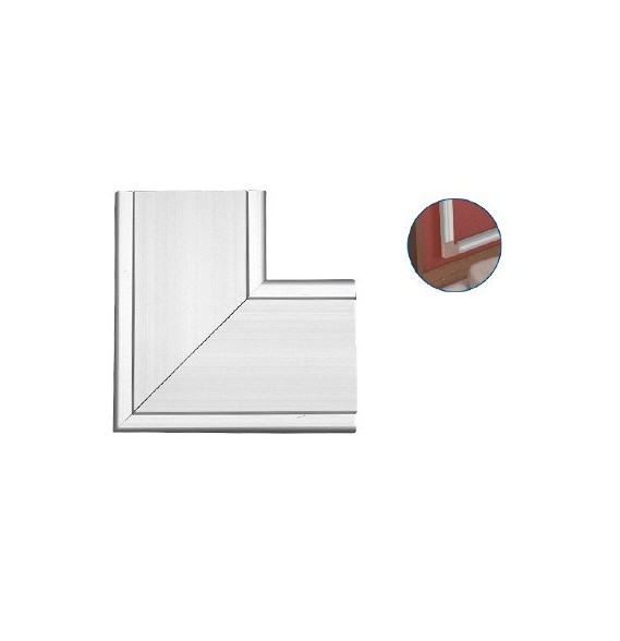 THORSMAN INKA100L INKA-100-L Accesorio en L de aluminio  compatible con canaleta INKA