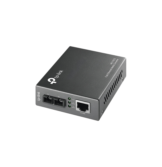 TP-LINK MC110CS MC110CS Convertidor Fibra Óptica Monomodo / 1 Puerto RJ45 10/100 Mbps