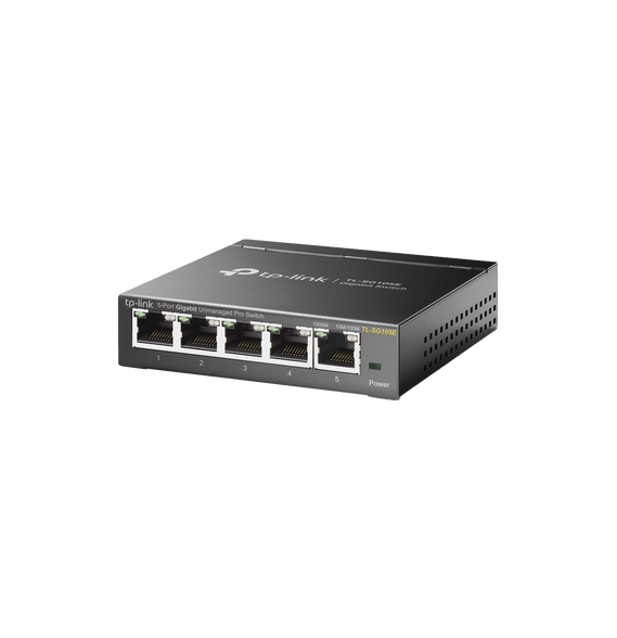 TP-LINK TLSG105E TL-SG105E Switch Escritorio Easy Smart de 5 puertos 10/100/1000 Mbps