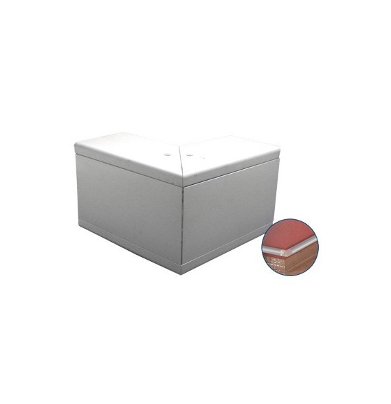 THORSMAN INKA151EE INKA-151-EE Esquinero exterior de Aluminio  para canaleta INKA151