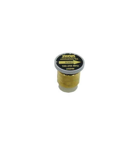 BIRD TECHNOLOGIES 250C 250C Elemento de 250 Watt en linea 7/8  para Wattmetro BIRD 43
