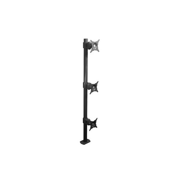 Winsted W6473 W-6473 Soporte Triple Vertical Fijo para Monitor