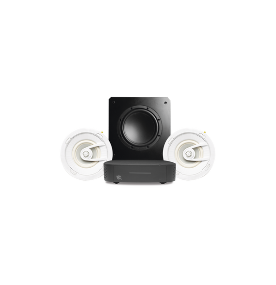 VSSL A1XGSUB10 A1X/GSUB10 KIT Amplificador VSSL A1X | 2 Bocinas de Techo TruAudio G72