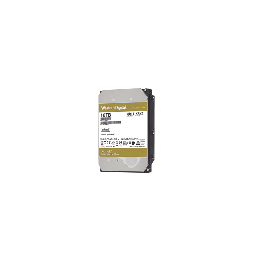 Western Digital (WD) WD181KRYZ WD181KRYZ Disco Duro Enterprise 18TB WD GOLD