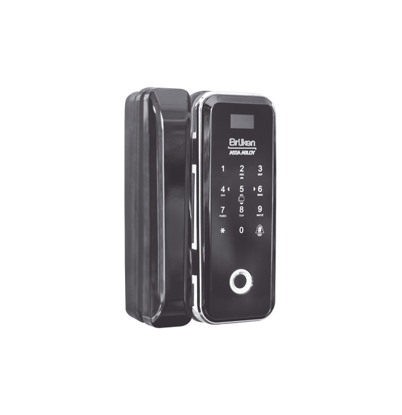 BRUKEN ASSA ABLOY BRK3550 BRK3550 Cerrojo Electrónico con Lector de Huella/ Contraseñ