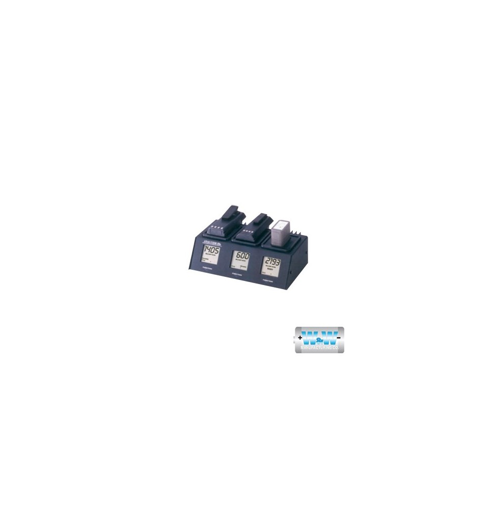 WW ANALIZADOR3A ANALIZADOR3A Analizador de baterías recargables soporta 3 adaptadores