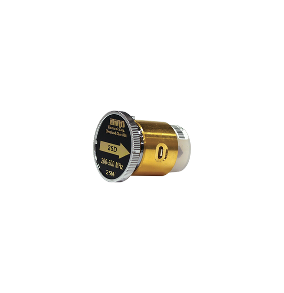 BIRD TECHNOLOGIES 25D 25D Elemento de 25 Watt en linea 7/8  para Wattmetro BIRD 43 en