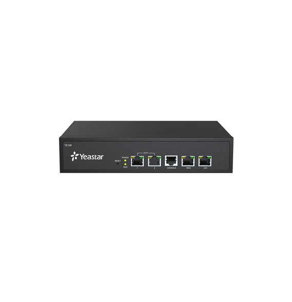 YEASTAR TE100 TE100 Gateway con 1 puerto E1/T1/J1 ideal para conmutadores VoIP