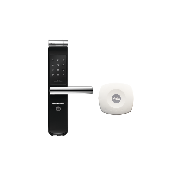 YALE-ASSA ABLOY 89367 89367 Kit de Hub con Cerradura con manija YMF40: Código Biometr