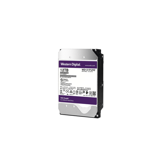 Western Digital (WD) WD121PURZ WD121PURZ Disco duro WD de 12TB / 7200RPM / Optimizado