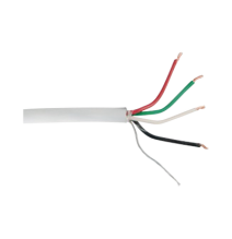 VIAKON 9218 9218 Cable 4 x 16 AWG / Blindado / 305 Metros / Riser / UL / Color Gris /