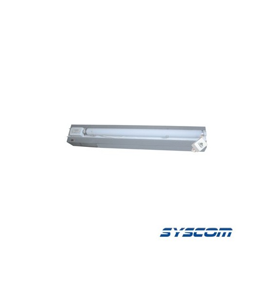 Syscom EML20 EML20 Lámpara Fluorescente de Respaldo 20 W con Cargador Inteligente.