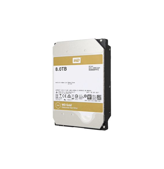 Western Digital (WD) WD8004FRYZ WD8004FRYZ Disco Duro Gold de 8TB / Clase Enterprise