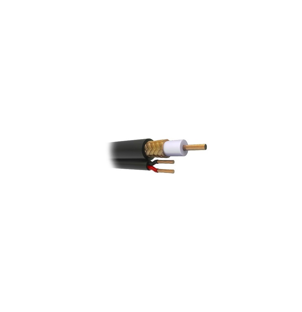 VIAKON RG59V1000 RG-59-V/1000 Bobina de 305 metros de Cable Coaxial RG59 Siamés Malla