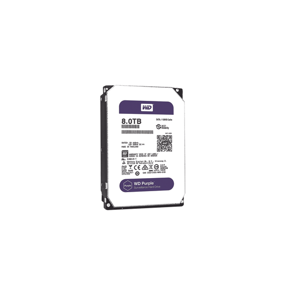 Western Digital (WD) WD82PURZ WD82PURZ Disco duro WD de 8TB / 7200RPM / Optimizado pa