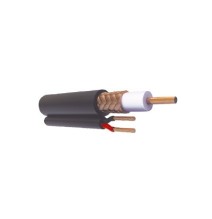 VIAKON RG59VCCA1000 RG-59-V-CCA/1000 Bobina de 305 metros de Cable RG59 Siamés Malla