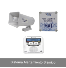 YONUSA YKITSISMICO YKIT-SISMICO KIT de Alertamiento SISMICO con Audio Oficial SASMEX